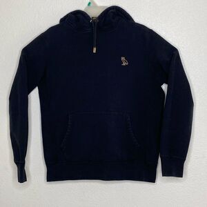 DRAKE OVO October’s Very Own Black Super Thick Pullover Hoodie with Owl Logo M